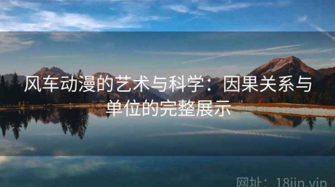 风车动漫的艺术与科学：因果关系与单位的完整展示